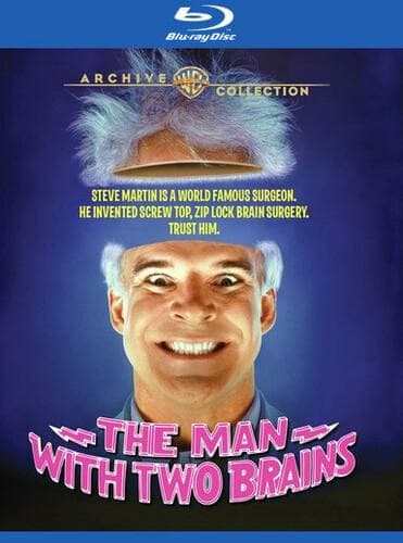 Man with Two Brains, The poster