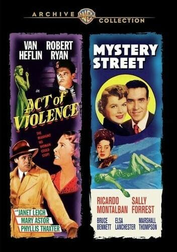 Act of Violence/Mystery Street poster