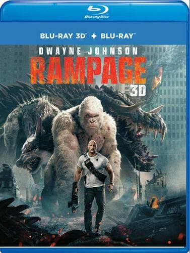 Rampage - 3D Blu-ray + Blu-ray poster