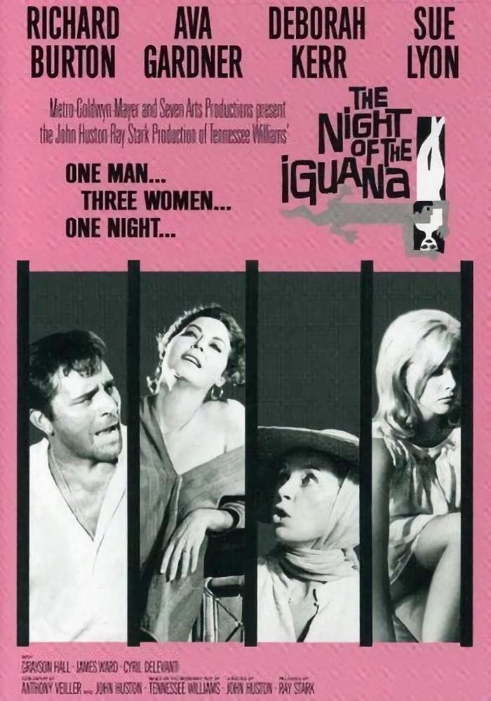 Night of the Iguana poster