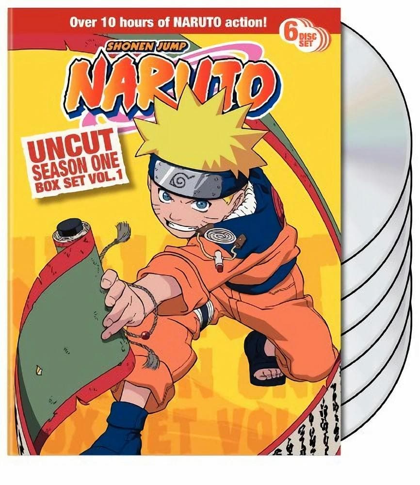 Naruto Uncut Season 1 Vol 1 Box Set poster