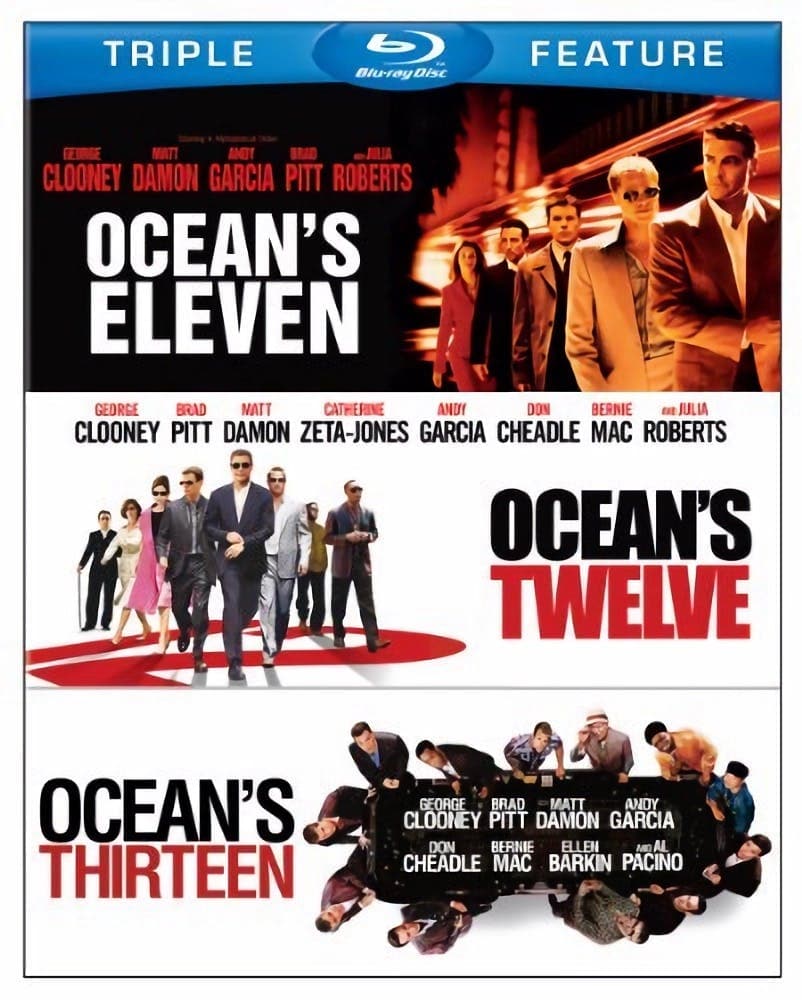 Ocean's Eleven (2001) / Ocean's Twelve / Ocean's Thirteen poster