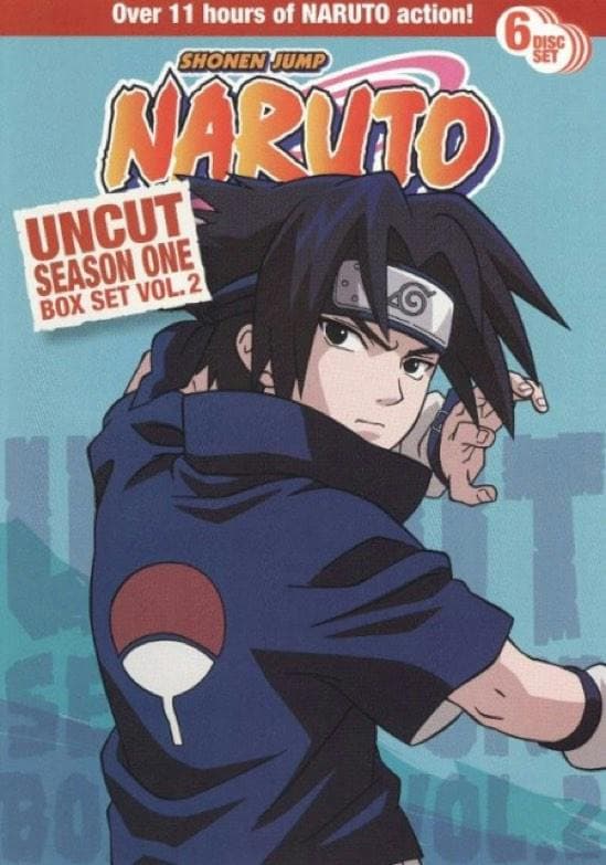 Naruto Uncut Season 1 Vol 2 Box Set poster