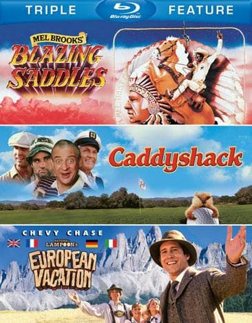 Blazing Saddles/Caddyshack/National Lampoon's European Vacation (Box Set) poster