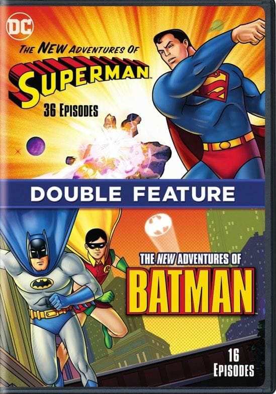 The New Adventures of Batman / The New Adventures of Superman poster