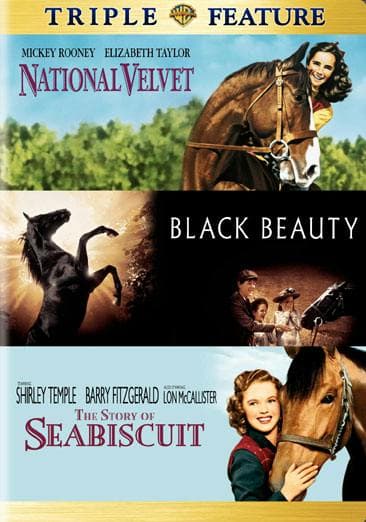 National Velvet/Story of Seabiscuit, The/Black Beauty poster
